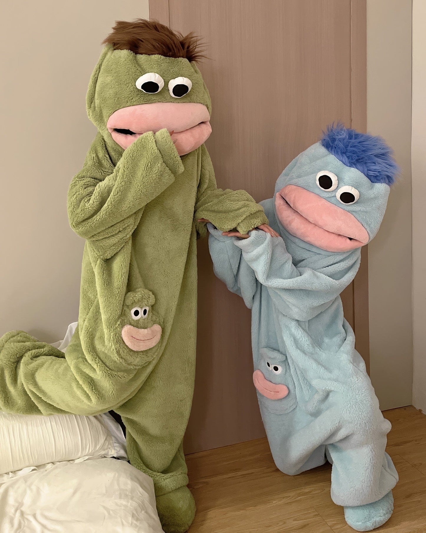 Big Mouth Monster Fleece Onesie Pajama