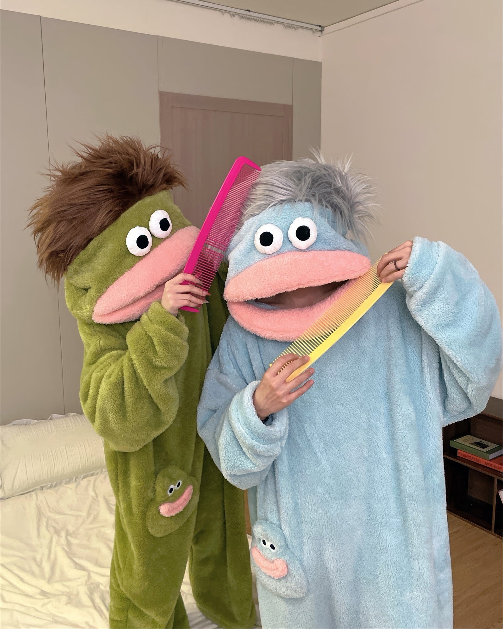 Big Mouth Monster Fleece Onesie Pajama