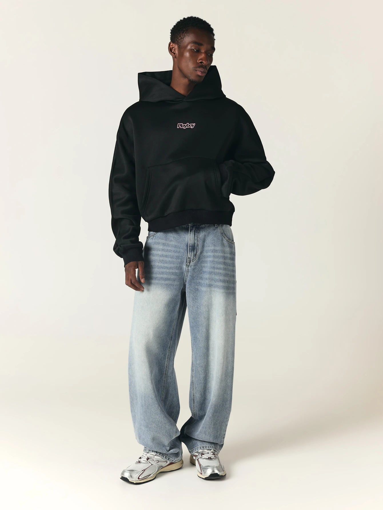 PLAYBOY Back Logo Oversized Hoodie