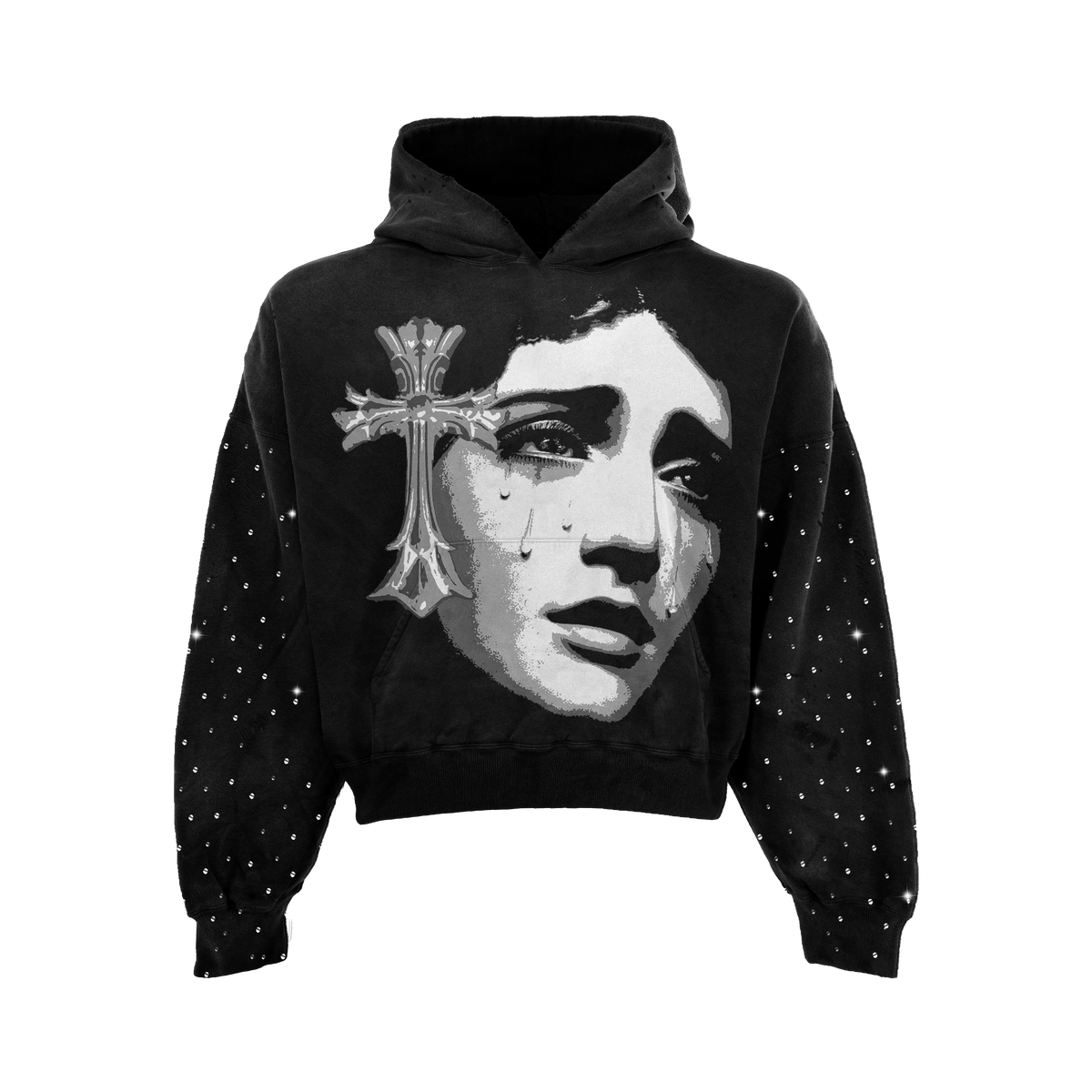 Prayers Rhinestone Hoodie