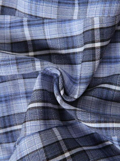 Plaid Corset Top