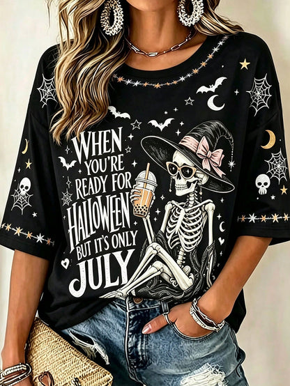 Plus Size Halloween July T-Shirt