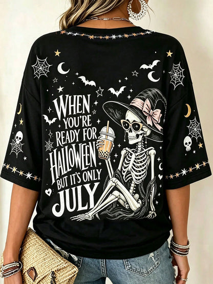 Plus Size Halloween July T-Shirt