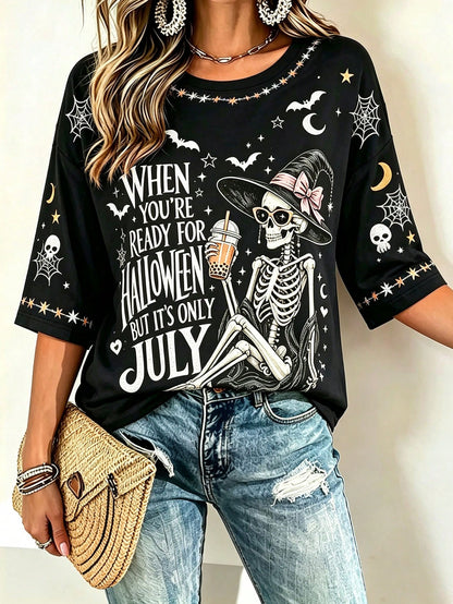 Plus Size Halloween July T-Shirt