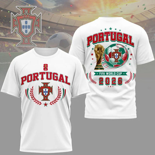 Portugal 2026 World Cup Soccer Fan Shirt