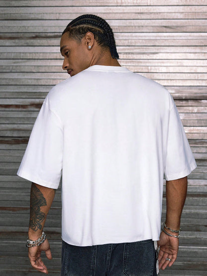 Printed Loose Fit Mens Streetwear T-Shirt