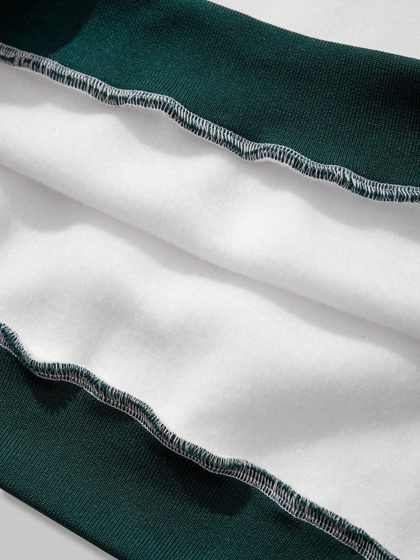 Letter Graphic Striped Trim Basketball Sweatshirt