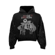 Social Pleasure Rhinestone Hoodie
