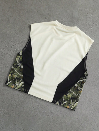 Roghcode Camo Racing Tank Top
