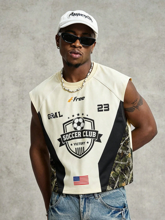 Roghcode Camo Racing Tank Top