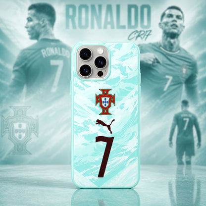 Ronaldo CR7 Portugal Marble Phone Case