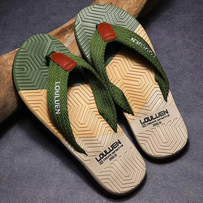 LOULUEN Hot Sale Casual Beach Men Slippers