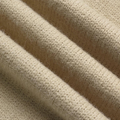 Distressed Lettered Sweater