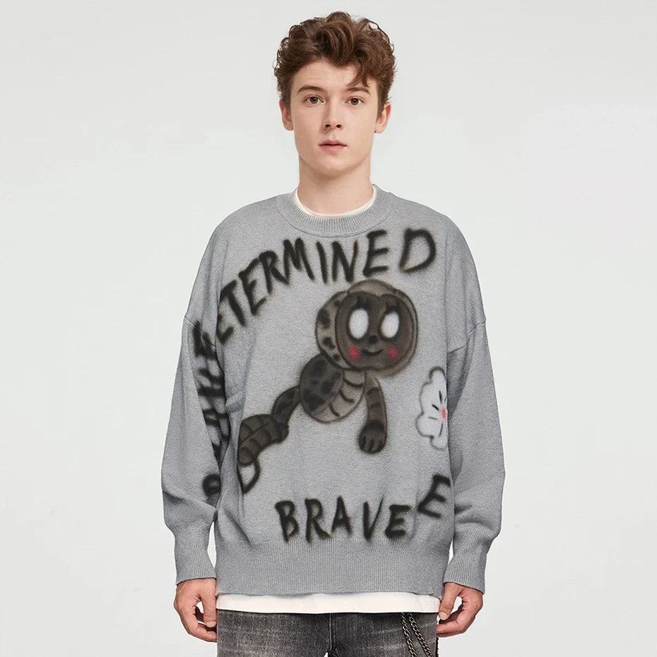 Y2K Brave Soul Sweater