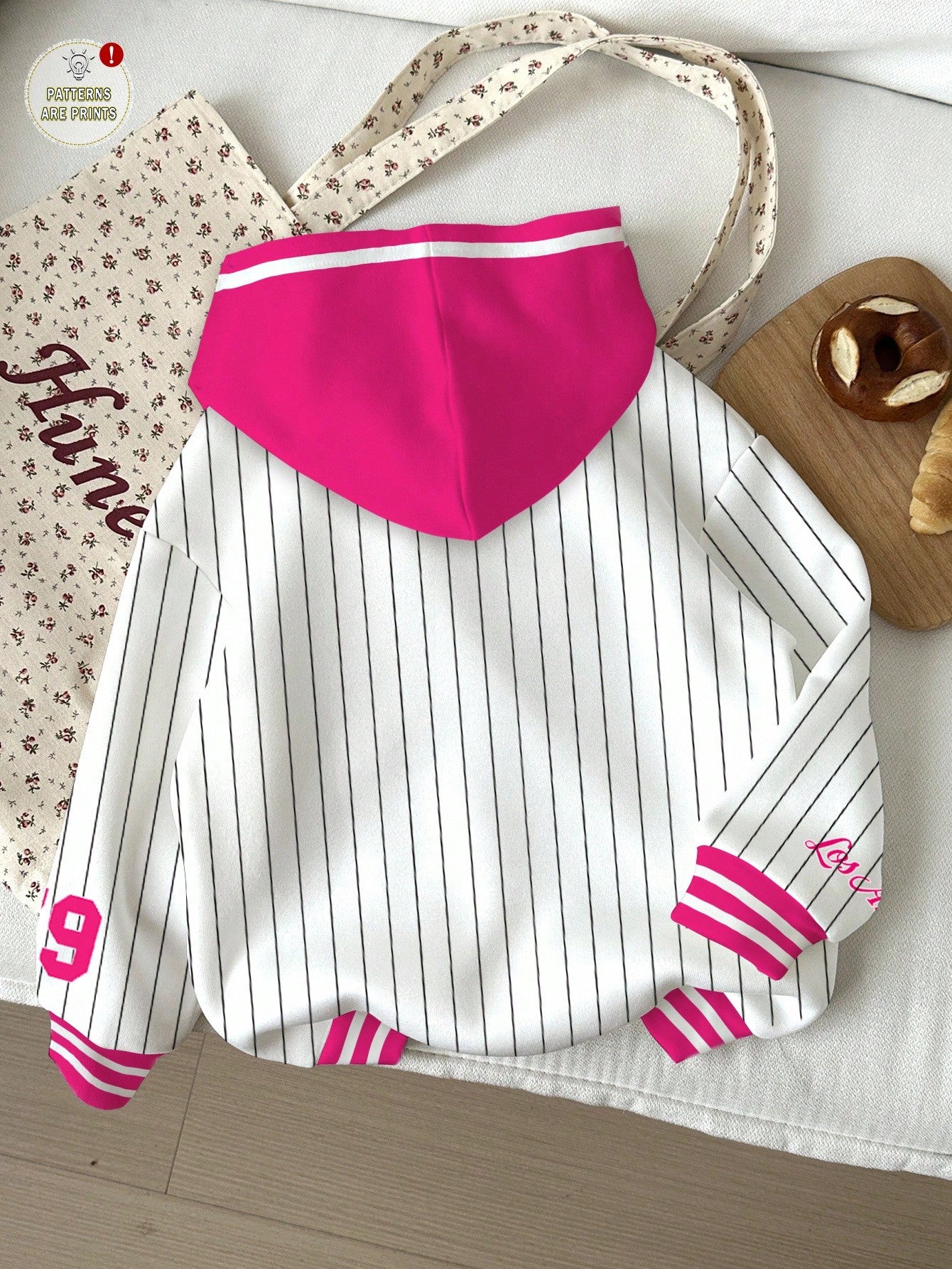 Women’s Colorblock & Numeric 79 Print Hoodie Sweatshirt Perfect for Autumn & Winter Fashion