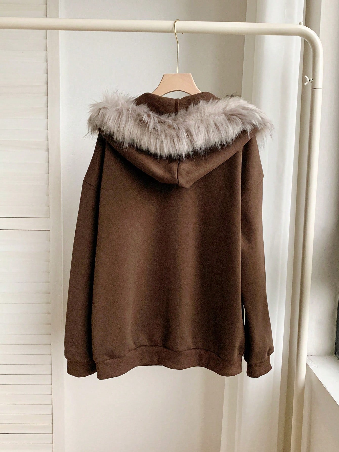 Women’s Printed Fleece Hoodie Cozy Casual Style for Fall & Winter