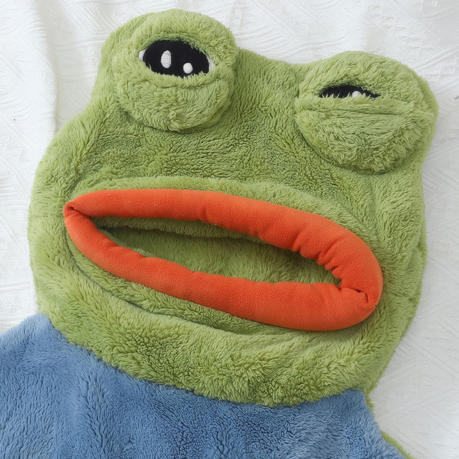Sad Frog Fleece Onesie Pajama