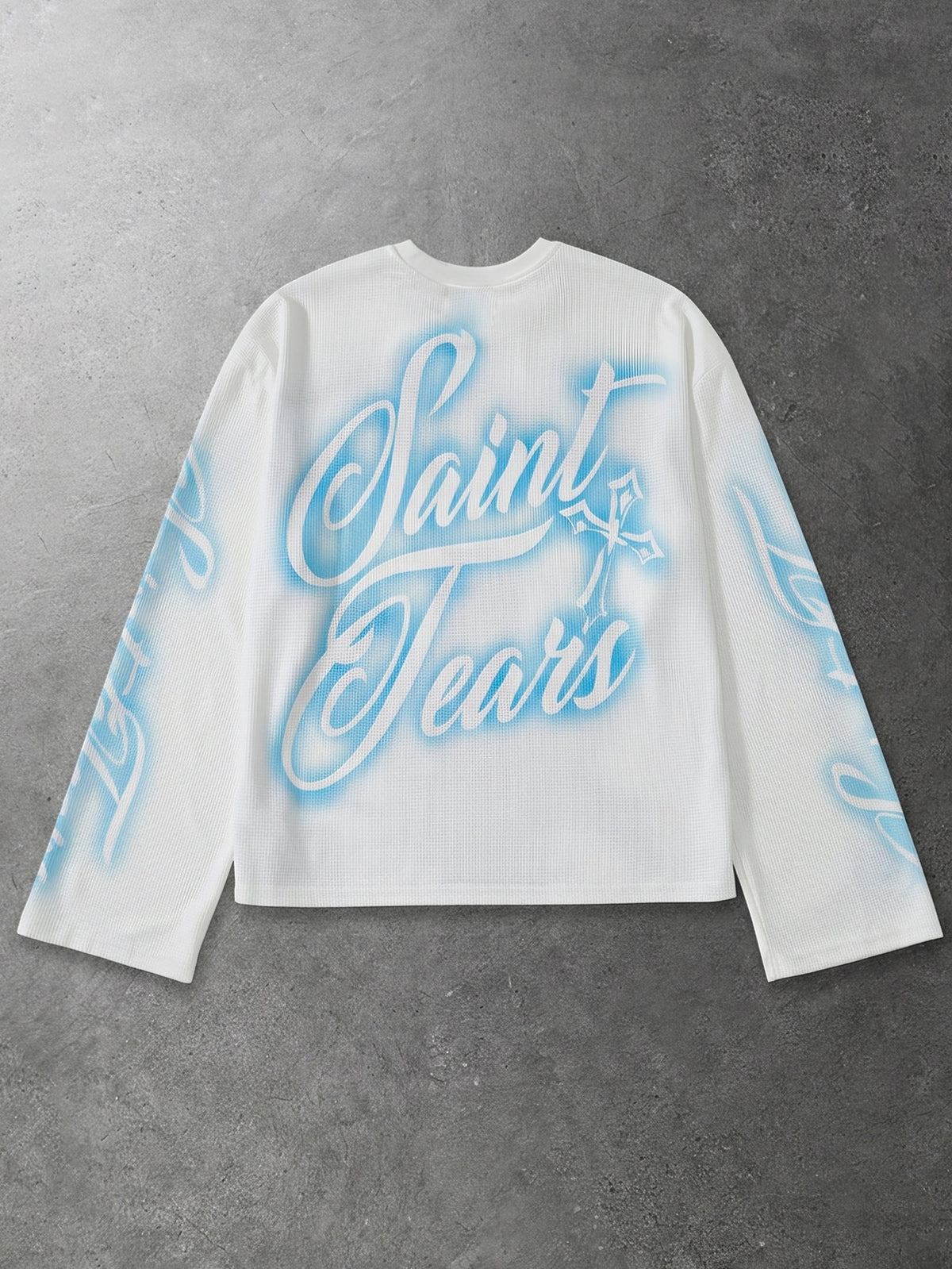 Saint Tears Angel Waffle Knit Long Sleeve Tee
