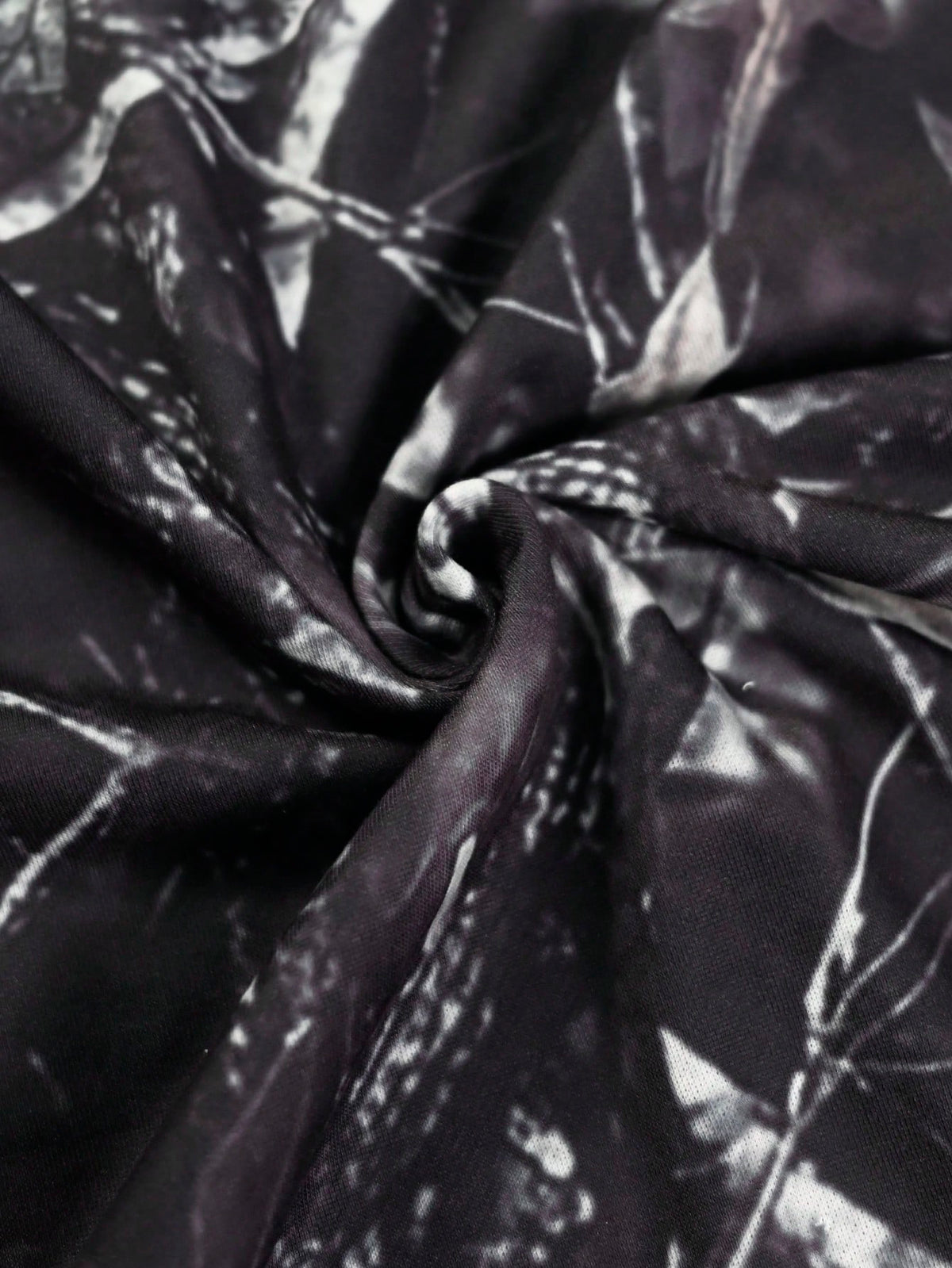 Saint Years 24 Camo Printed Polyester Hoodie