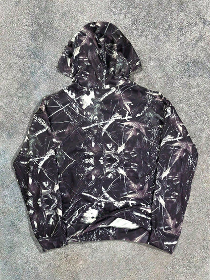 Saint Years 24 Camo Printed Polyester Hoodie