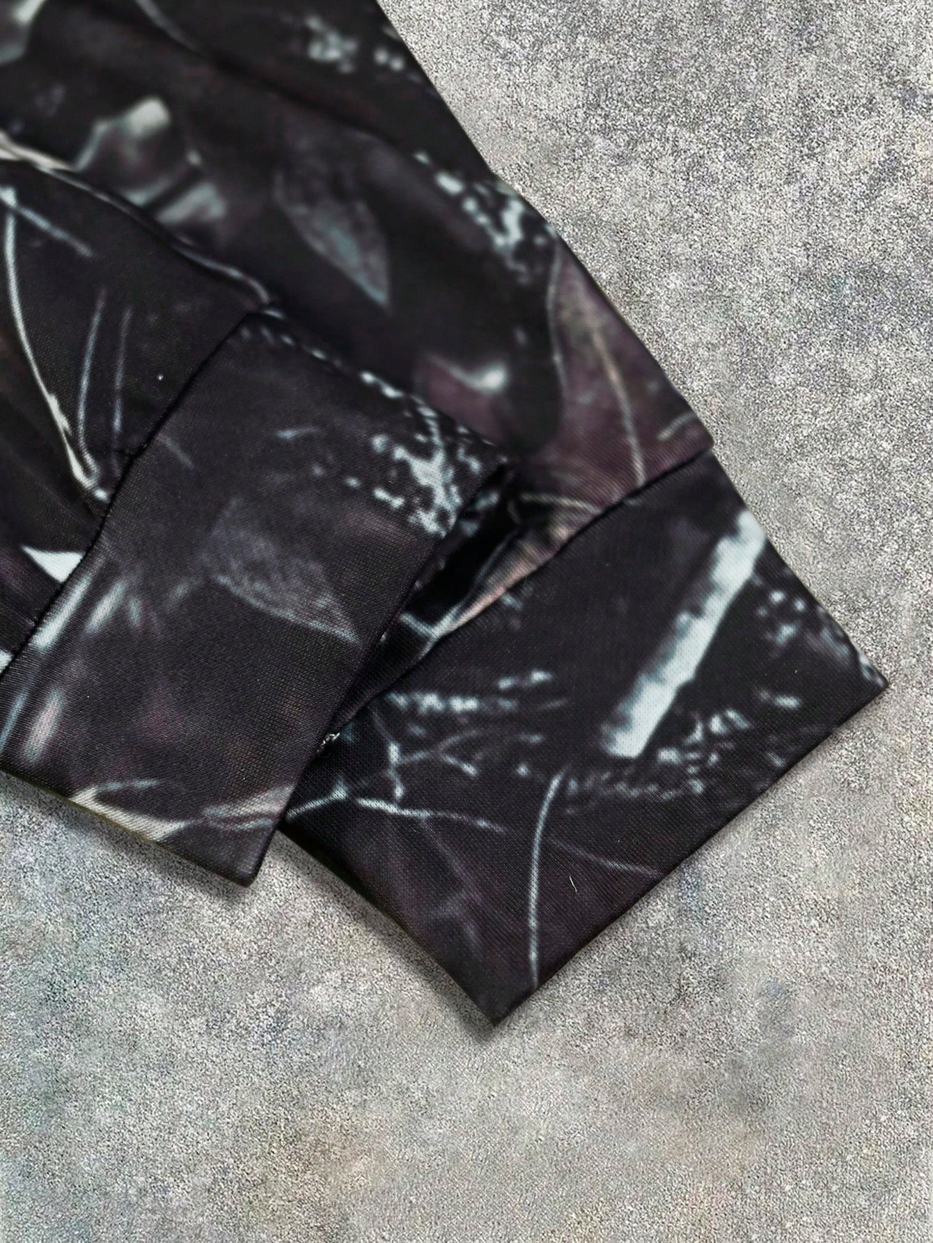 Saint Years 24 Camo Printed Polyester Hoodie