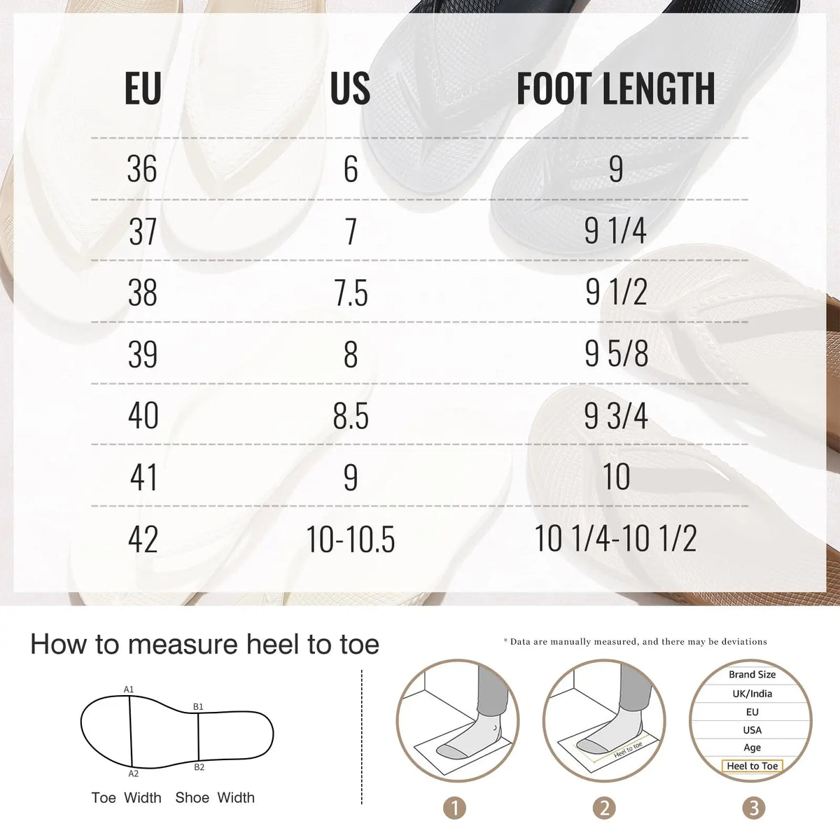 Comfortable Summer Beach Flip Flop Sandals