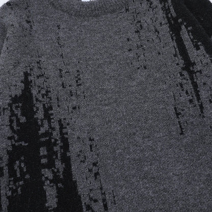 Glitch Matrix Sweater