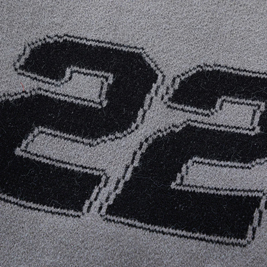 Turbo Drive Gray Star Sweater