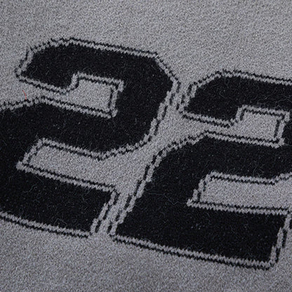 Turbo Drive Gray Star Sweater