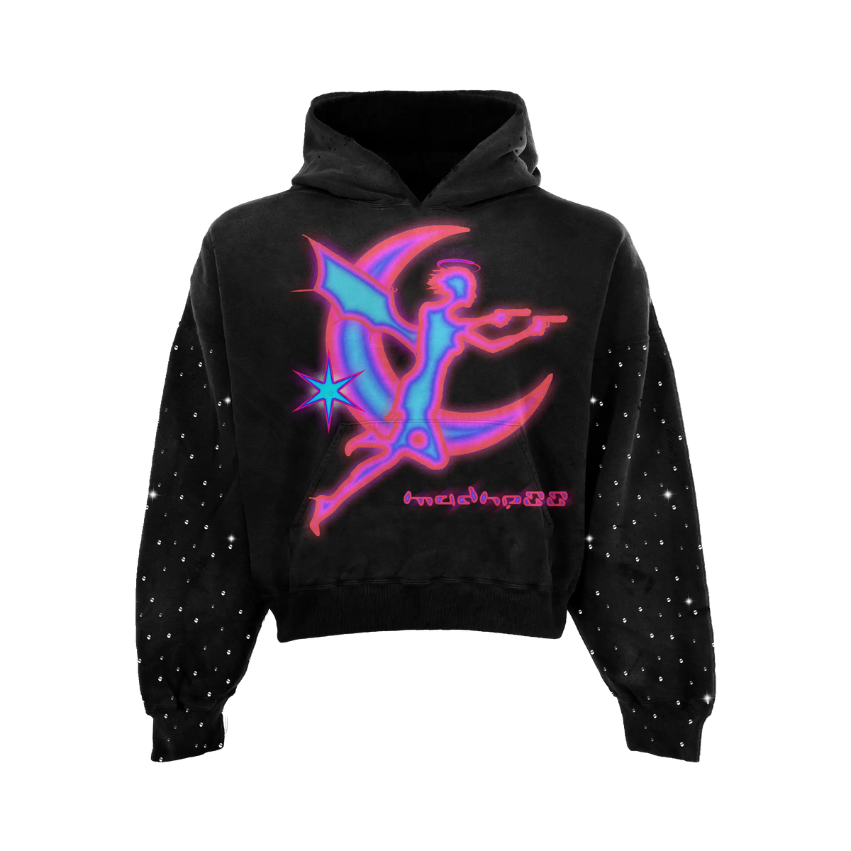 Seraph Rhinestone Hoodie