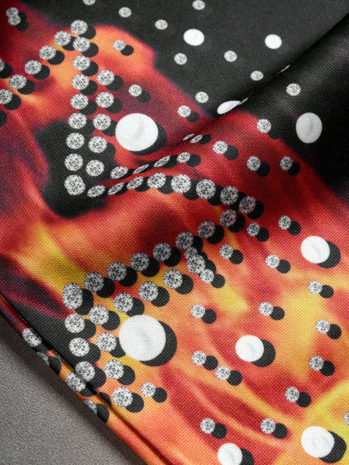 Serenity Eye Flame Crystal Mens Tracksuit Set