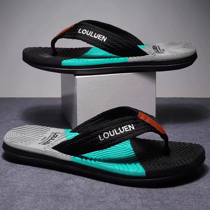 LOULUEN Hot Sale Casual Beach Men Slippers