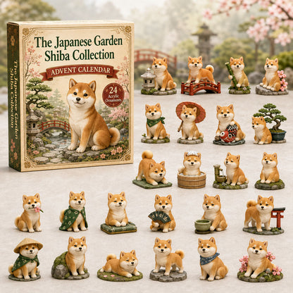 CHRISTMAS KICKOFF 40% OFF - Shiba Collection Advent Calendar 2026 - 24-Day Festive Countdown, Acrylic Charms Blind Box - Gift For Shiba Lovers AC0TH041