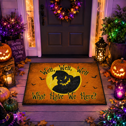 Spooky Boogie What Have Halloween Gate Doormat