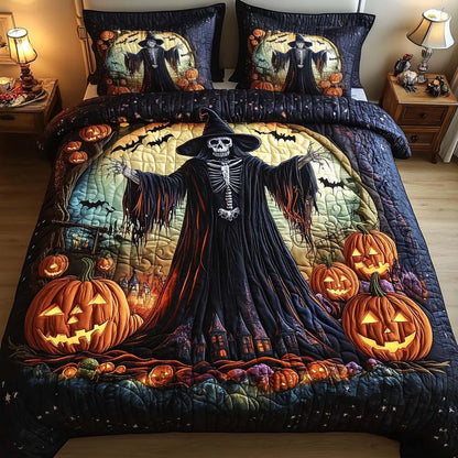 Spooky Grim Reaper Halloween Bedding Set