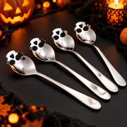 Stainless Steel Skull Spoons (4pcs)
