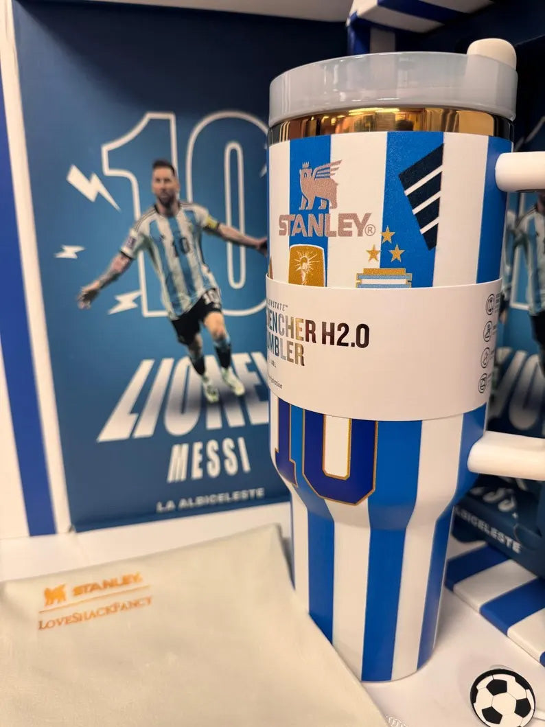 Stanley Messi 10 Argentina Tumbler 40oz Cup