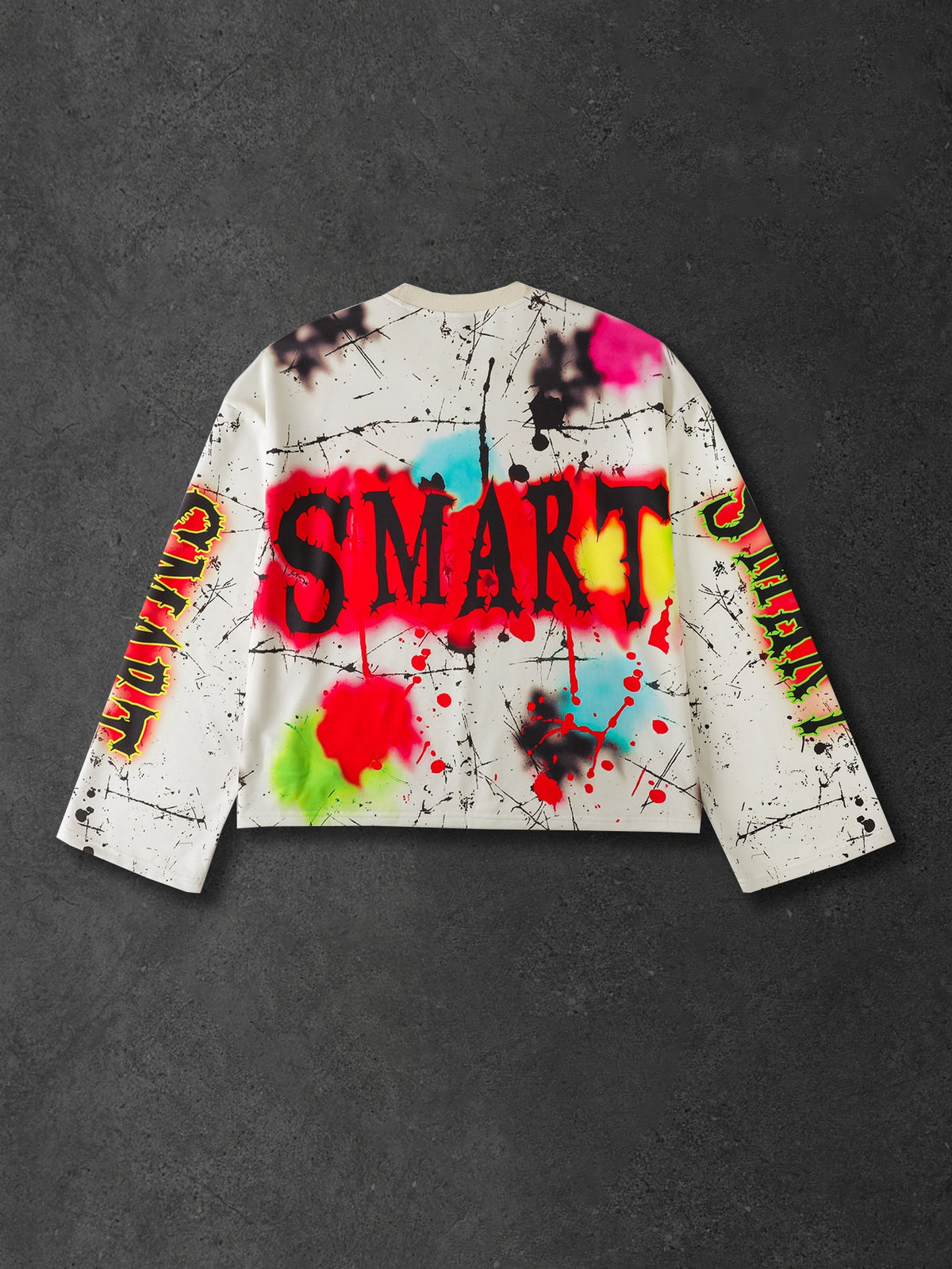Streetwear Oversized Long Sleeve Graphic T-Shirt
