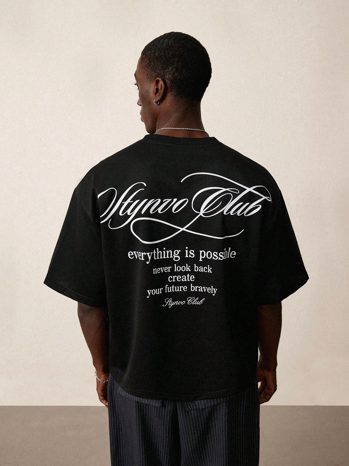 Stynvo Club Everything Is Possible Black T-Shirt