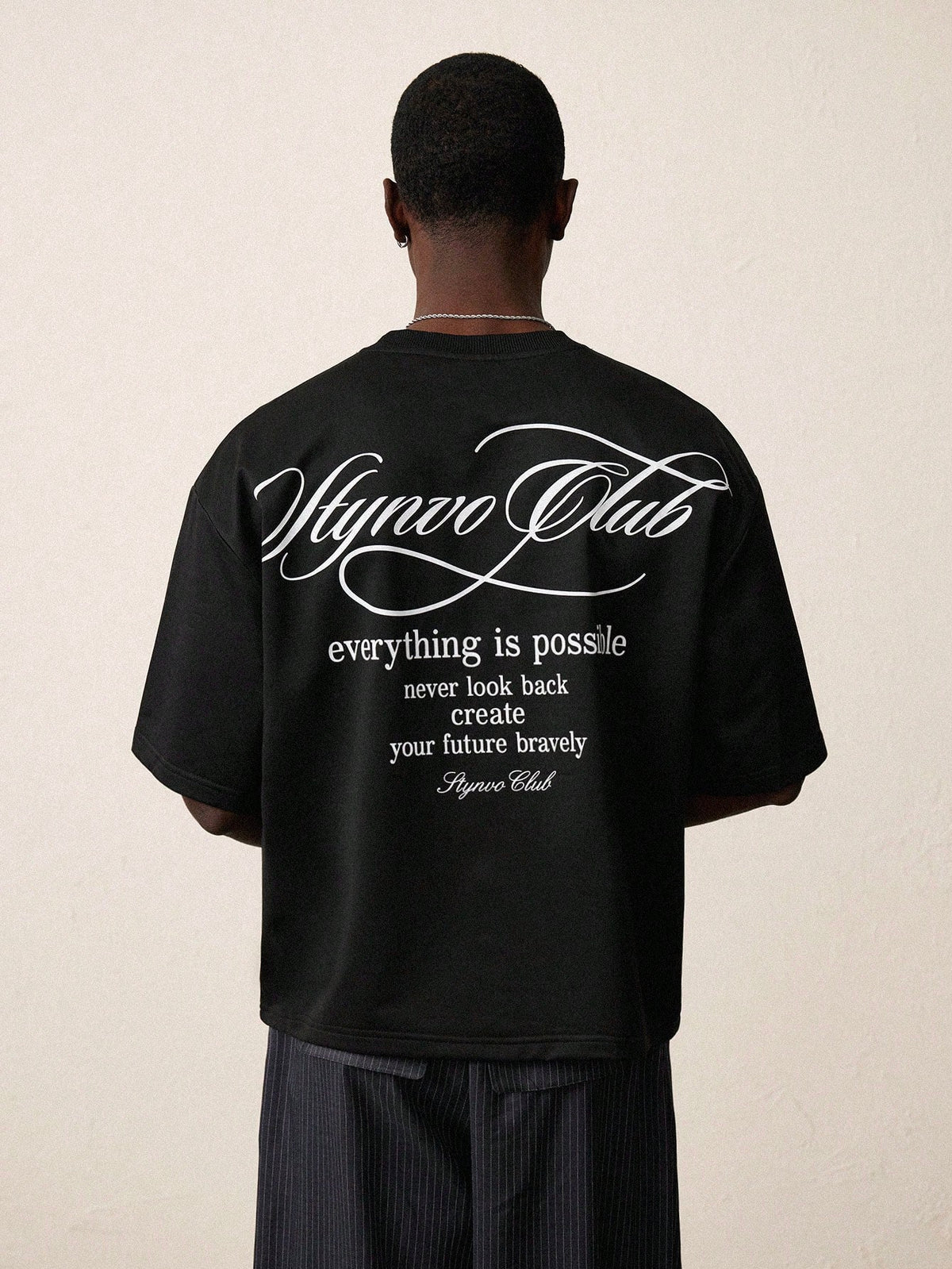 Stynvo Club Everything Is Possible Black T-Shirt