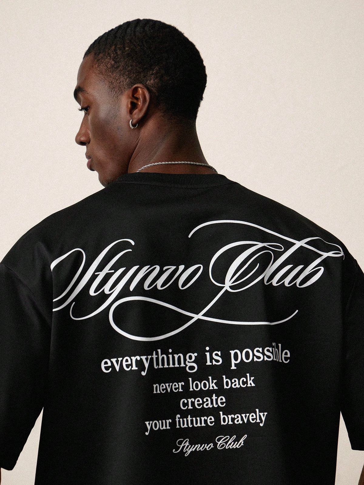 Stynvo Club Everything Is Possible Black T-Shirt