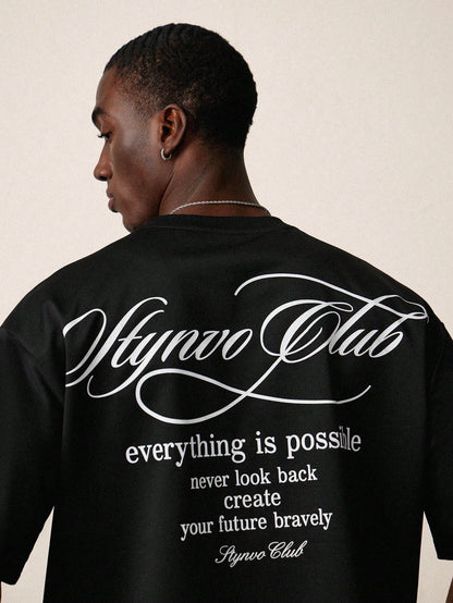 Stynvo Club Everything Is Possible Black T-Shirt