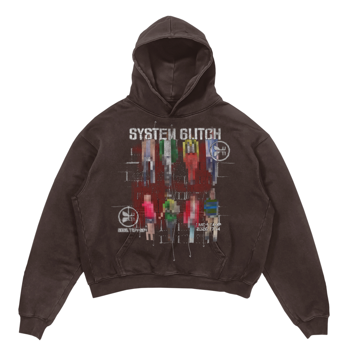 System Glitch Hoodie