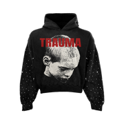 Trauma Rhinestone Hoodie