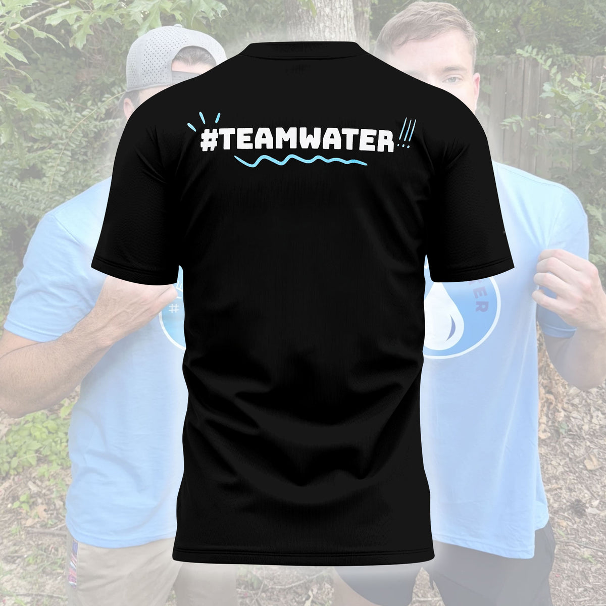 Team Water Fundraiser Mrbeast And Robert Launch 2026 Black Shirt