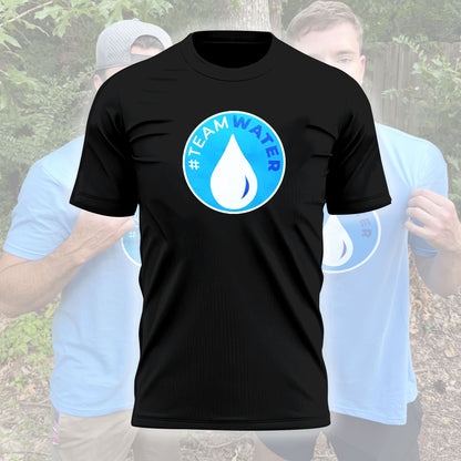 Team Water Fundraiser Mrbeast And Robert Launch 2026 Black Shirt