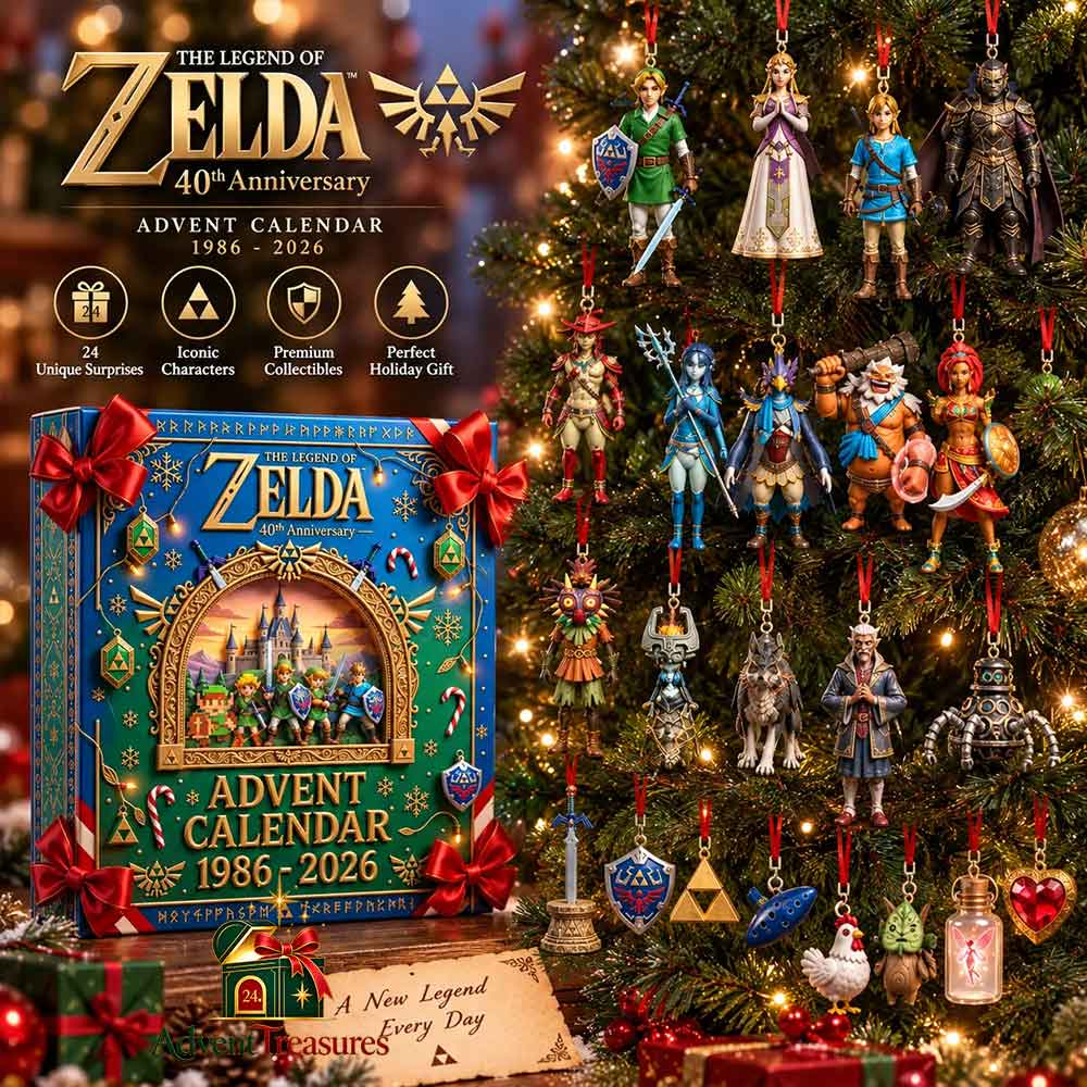 Legend of Zelda 40th Anniversary Advent Calendar 2026
