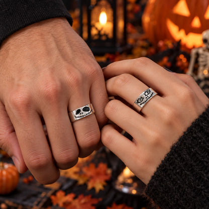 The Nightmare Couple Rings Set
