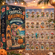 Tropical Halloween Countdown Advent Calendar Box
