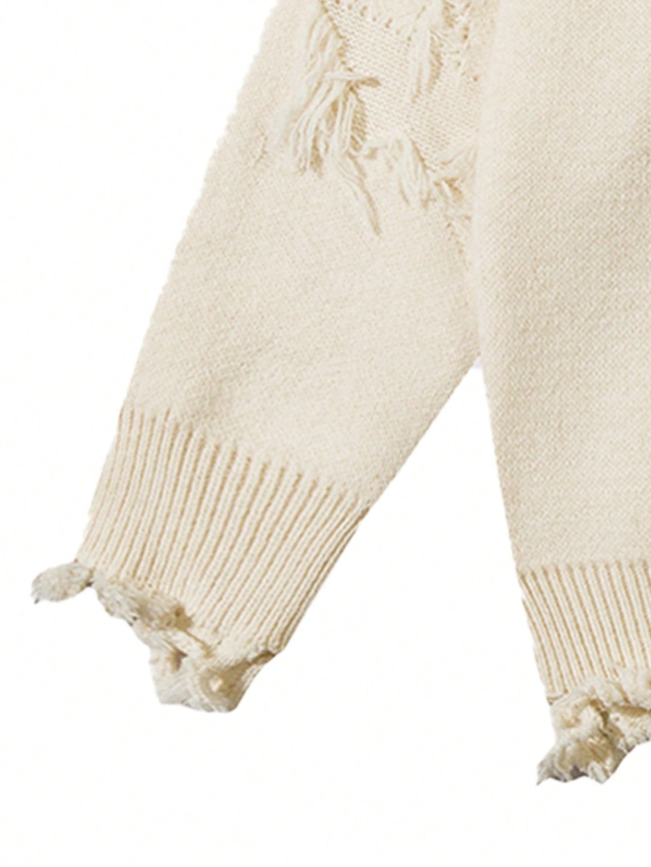 Unisex Casual Loose Fit Knitted Sweater